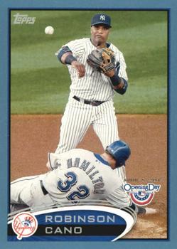 2012 Topps Opening Day - Blue #99 Robinson Cano Front