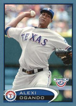 2012 Topps Opening Day - Blue #104 Alexi Ogando Front