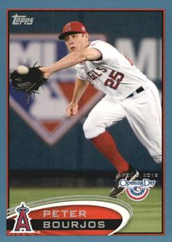 2012 Topps Opening Day - Blue #166 Peter Bourjos Front