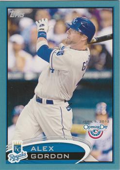 2012 Topps Opening Day - Blue #194 Alex Gordon Front