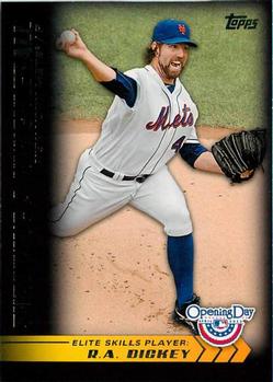2012 Topps Opening Day - Elite Skills #ES-10 R.A. Dickey Front