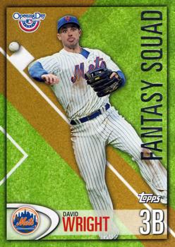 2012 Topps Opening Day - Fantasy Squad #FS-10 David Wright Front