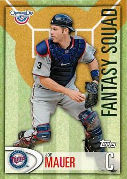 2012 Topps Opening Day - Fantasy Squad #FS-15 Joe Mauer Front