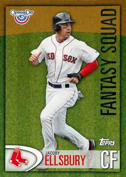 2012 Topps Opening Day - Fantasy Squad #FS-24 Jacoby Ellsbury Front
