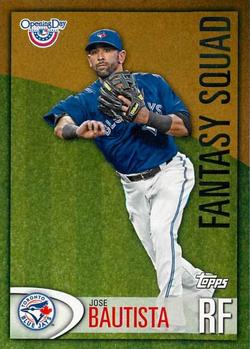 2012 Topps Opening Day - Fantasy Squad #FS-25 Jose Bautista Front