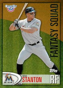 2012 Topps Opening Day - Fantasy Squad #FS-27 Mike Stanton Front