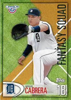 2012 Topps Opening Day - Fantasy Squad #FS-2 Miguel Cabrera Front