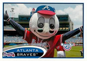 2012 Topps Opening Day - Mascots #M-8 Homer the Brave Front