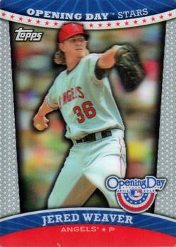 2012 Topps Opening Day - Opening Day Stars #ODS-20 Jered Weaver Front