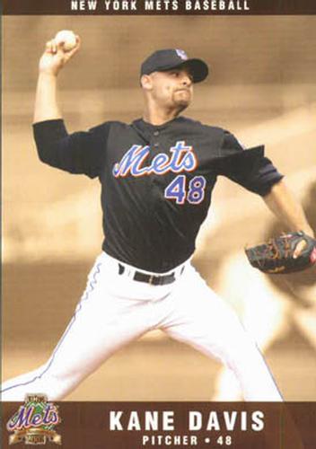 2002 New York Mets Marc S. Levine Photocards #8 Kane Davis Front