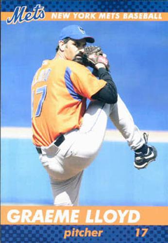 2003 New York Mets Marc S. Levine Photocards #17 Graeme Lloyd Front