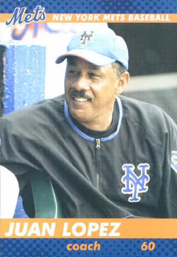 2003 New York Mets Marc S. Levine Photocards #18 Juan Lopez Front