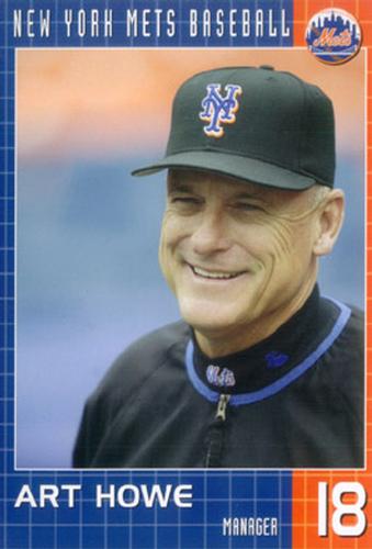 2004 New York Mets Marc S. Levine Photocards #NNO Art Howe Front