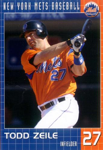 2004 New York Mets Marc S. Levine Photocards #NNO Todd Zeile Front