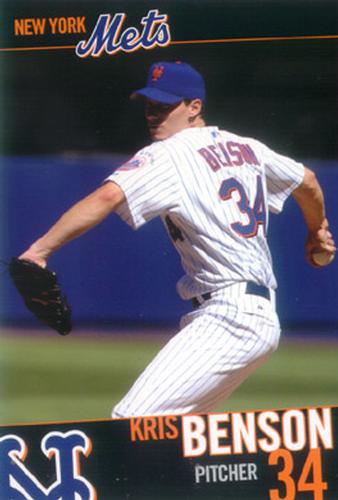 2005 New York Mets Marc S. Levine Photocards #NNO Kris Benson Front
