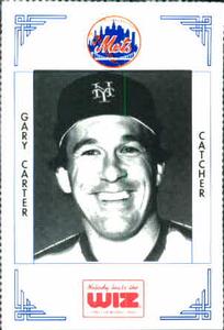 1991 The Wiz New York Mets #67 Gary Carter Front