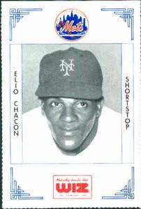 1991 The Wiz New York Mets #68 Elio Chacon Front