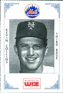 1991 The Wiz New York Mets #80 Kevin Collins Front