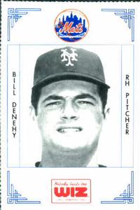 1991 The Wiz New York Mets #94 Bill Denehy Front