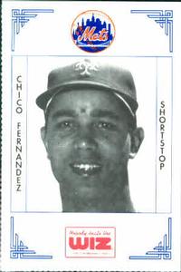 1991 The Wiz New York Mets #113 Chico Fernandez Front