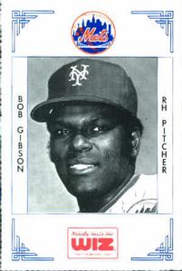 1991 The Wiz New York Mets #139 Bob Gibson Front