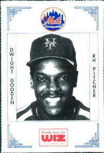 1991 The Wiz New York Mets #144 Dwight Gooden Front