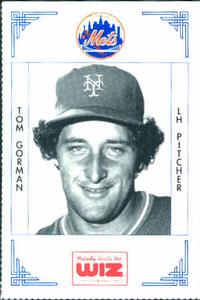 1991 The Wiz New York Mets #146 Tom Gorman Front