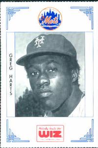 1991 The Wiz New York Mets #162 Greg Harts Front