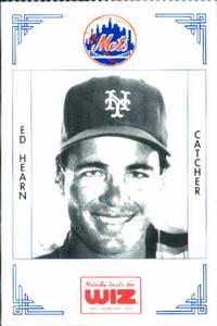 1991 The Wiz New York Mets #165 Ed Hearn Front