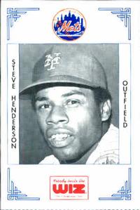 1991 The Wiz New York Mets #171 Steve Henderson Front