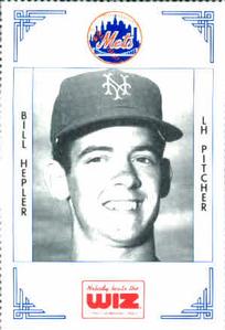 1991 The Wiz New York Mets #174 Bill Hepler Front