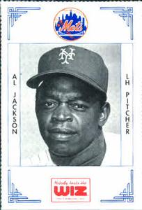 1991 The Wiz New York Mets #197 Al Jackson Front