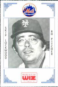 1991 The Wiz New York Mets #233 Skip Lockwood Front