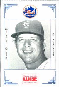 1991 The Wiz New York Mets #234 Mickey Lolich Front