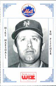 1991 The Wiz New York Mets #246 Mike Marshall Front