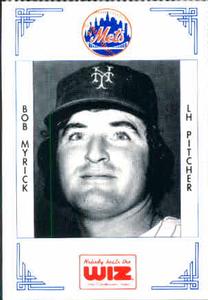 1991 The Wiz New York Mets #291 Bob Myrick Front