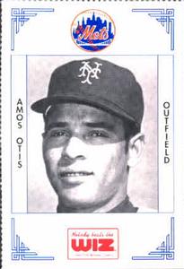1991 The Wiz New York Mets #305 Amos Otis Front