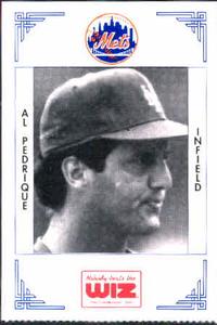 1991 The Wiz New York Mets #311 Al Pedrique Front