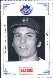 1991 The Wiz New York Mets #315 Mike Phillips Front