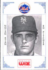 1991 The Wiz New York Mets #338 Nolan Ryan Front