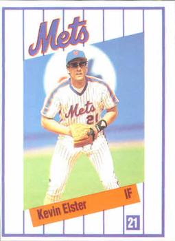 1991 Kahn's New York Mets #NNO Kevin Elster Front