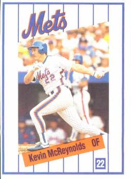 1991 Kahn's New York Mets #NNO Kevin McReynolds Front