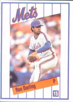 1991 Kahn's New York Mets #NNO Ron Darling Front