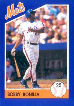 1992 Kahn's New York Mets #NNO Bobby Bonilla Front