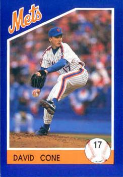 1992 Kahn's New York Mets #NNO David Cone Front