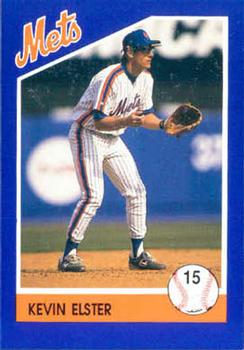 1992 Kahn's New York Mets #NNO Kevin Elster Front