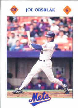 1993 Kahn's New York Mets #NNO Joe Orsulak Front