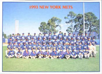 1993 Kahn's New York Mets #NNO Team Photo Front