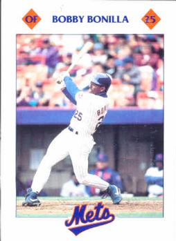 1993 Kahn's New York Mets #NNO Bobby Bonilla Front