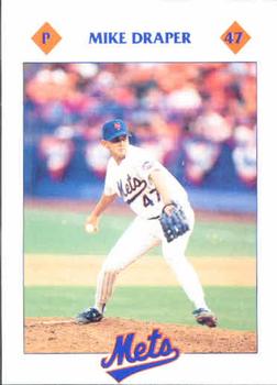 1993 Kahn's New York Mets #NNO Mike Draper Front